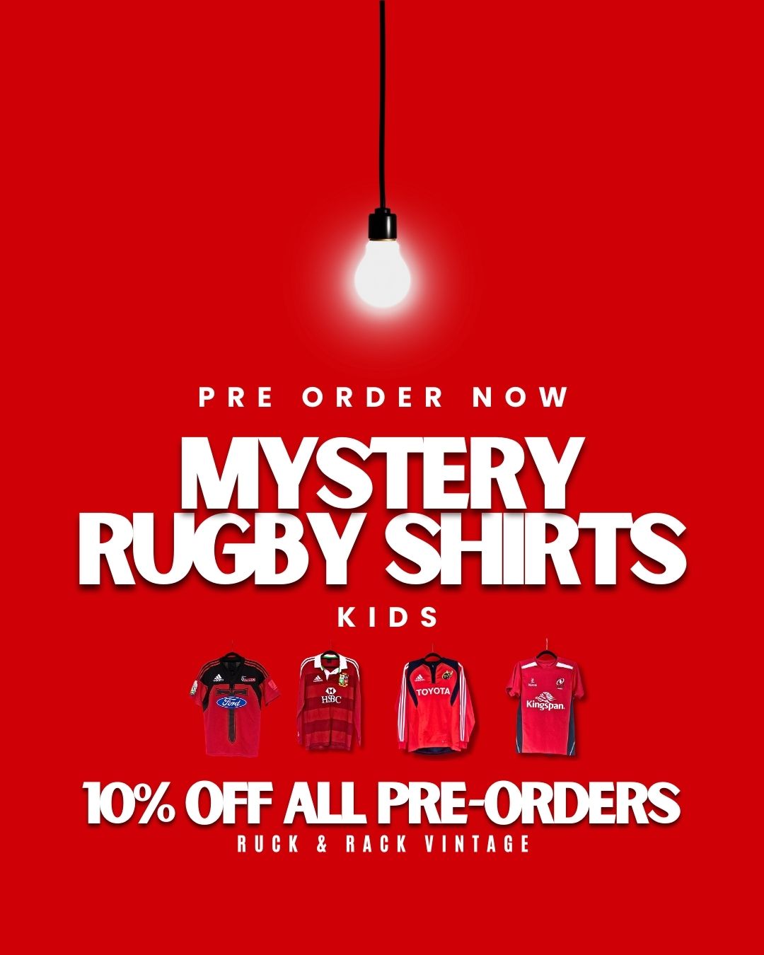 Rugby Jersey Mystery Box (Kids)