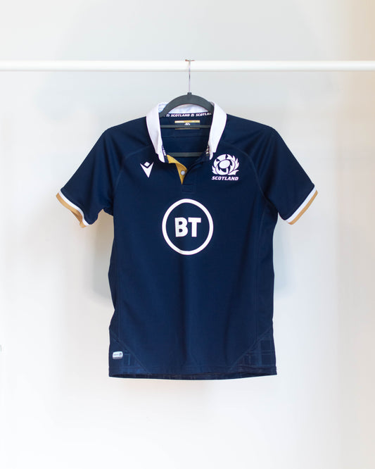 2021-22 Scotland Home Jersey - XS/Junior L