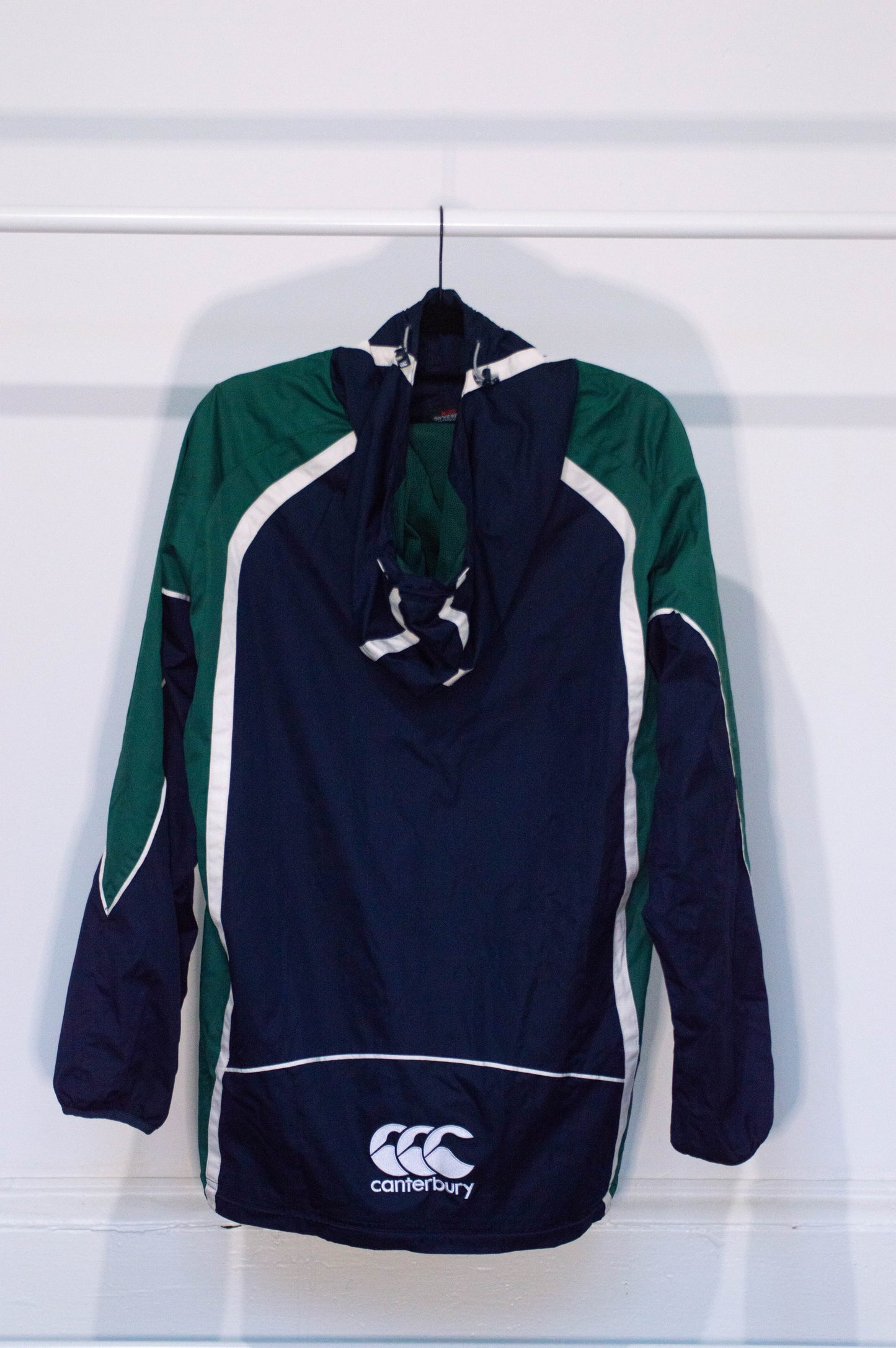 2005-07 Ireland 1/4 Zip Rain Jacket - M