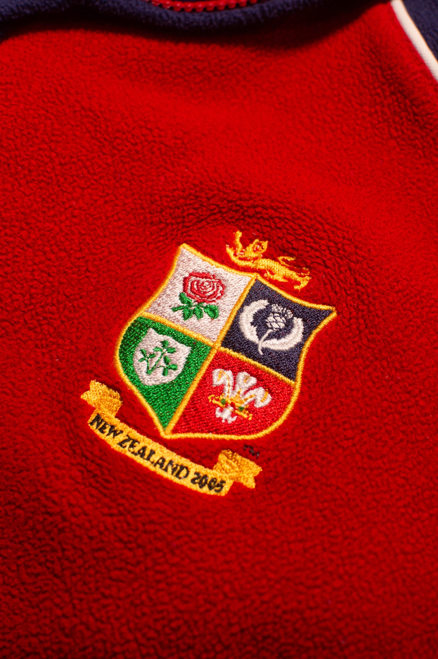 2005 British & Irish Lions 1/4 Zip Fleece - M