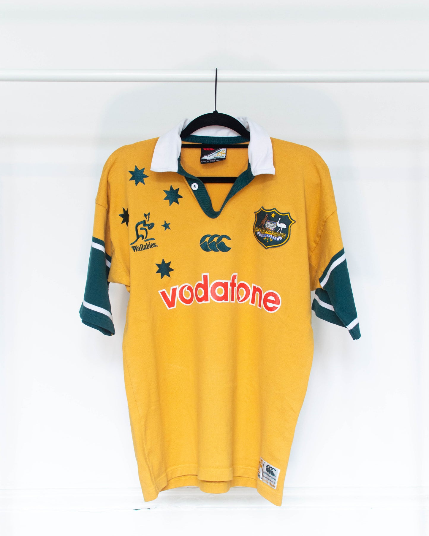 2001 Australia Home Jersey - M