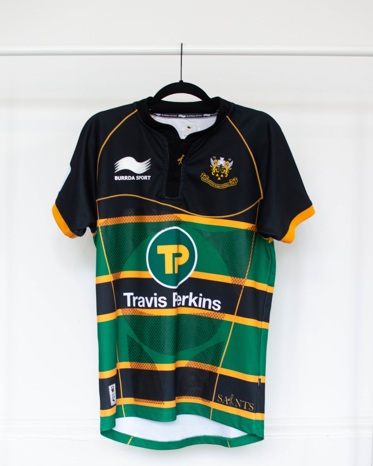 2011-12 Northampton Saints Home Jersey - S