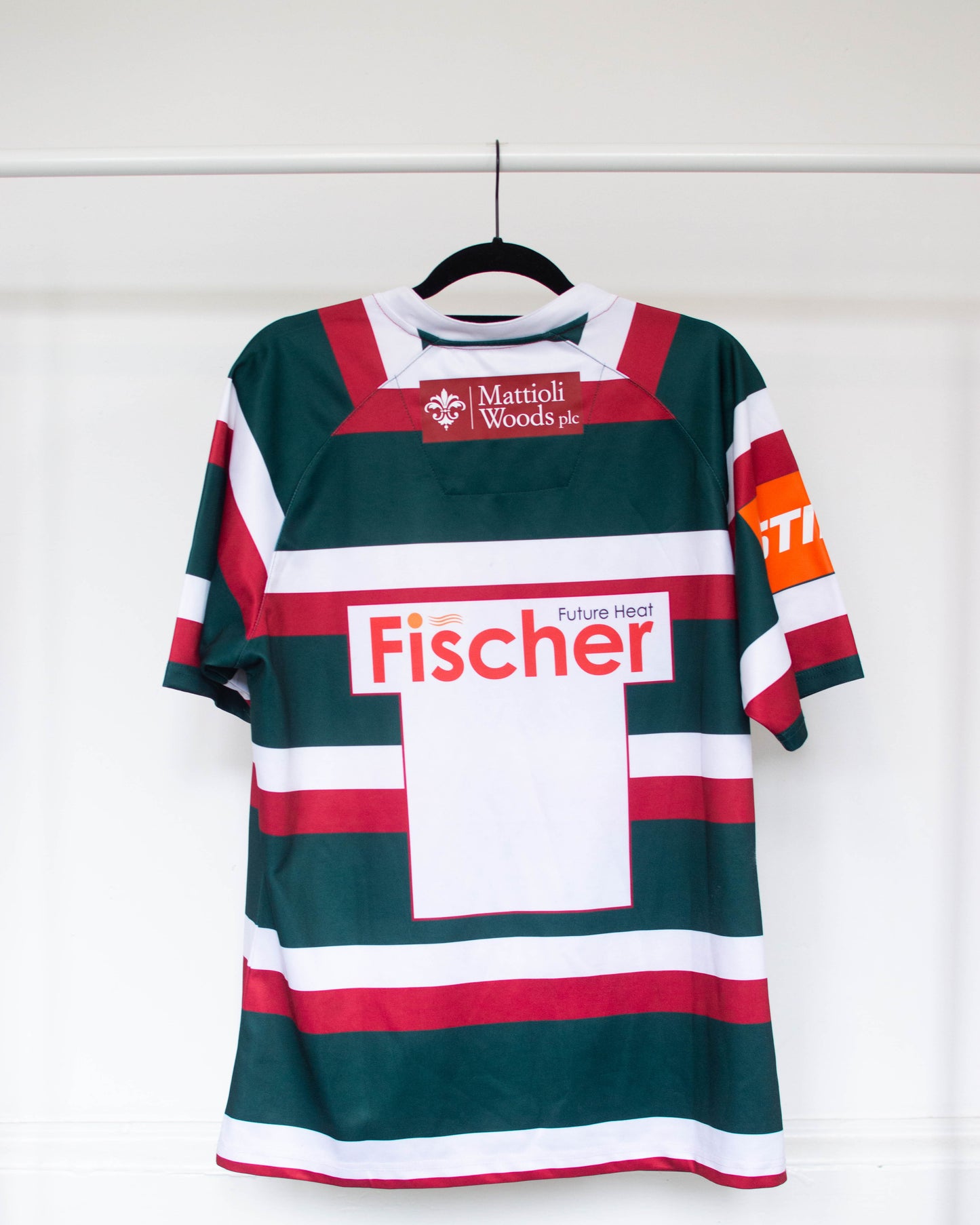 2016-17 Leicester Tigers Home Jersey - L