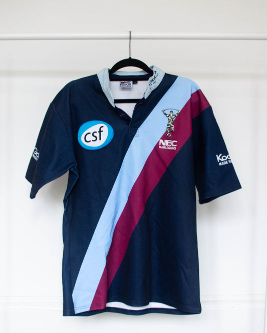 2000s Harlequins Training Jersey - XL (PLAYER ISSUE TANI FUGA)