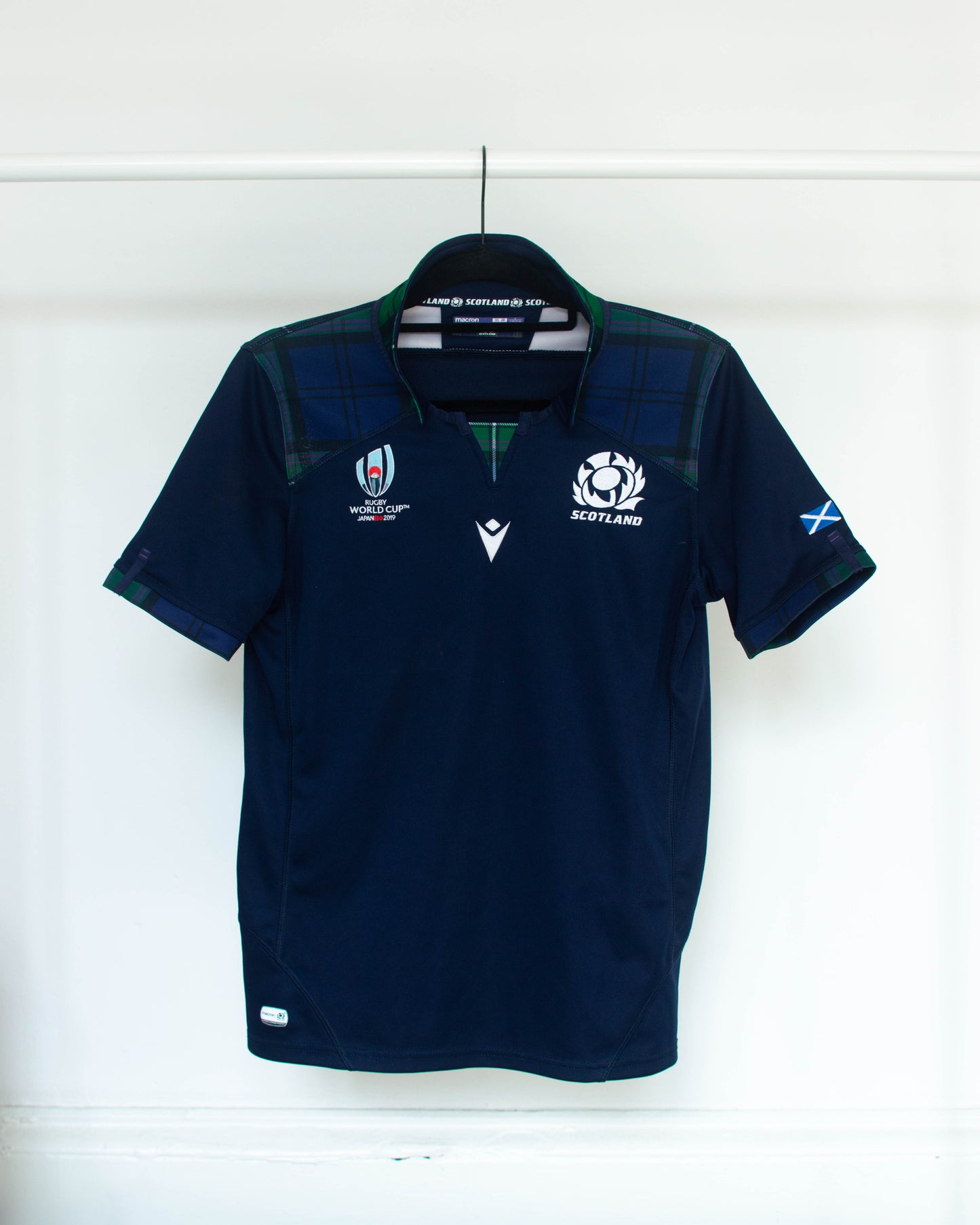 2023 Rugby World Cup Scotland Home Jersey - Junior XL
