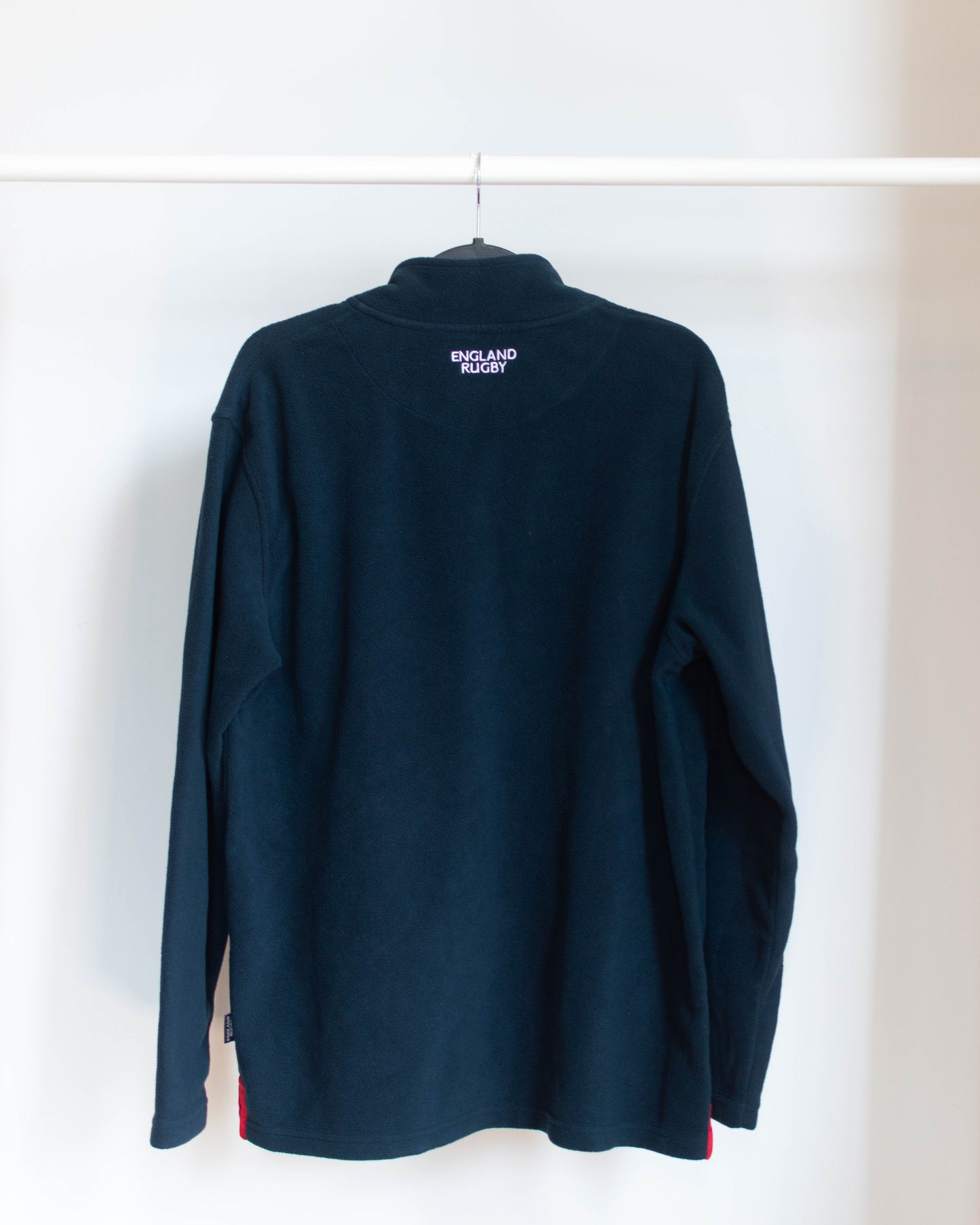 2010s England 1/4 Zip Fleece - L