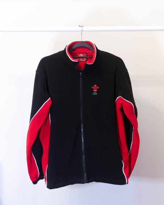 2000s Wales Full Zip Fleece - M