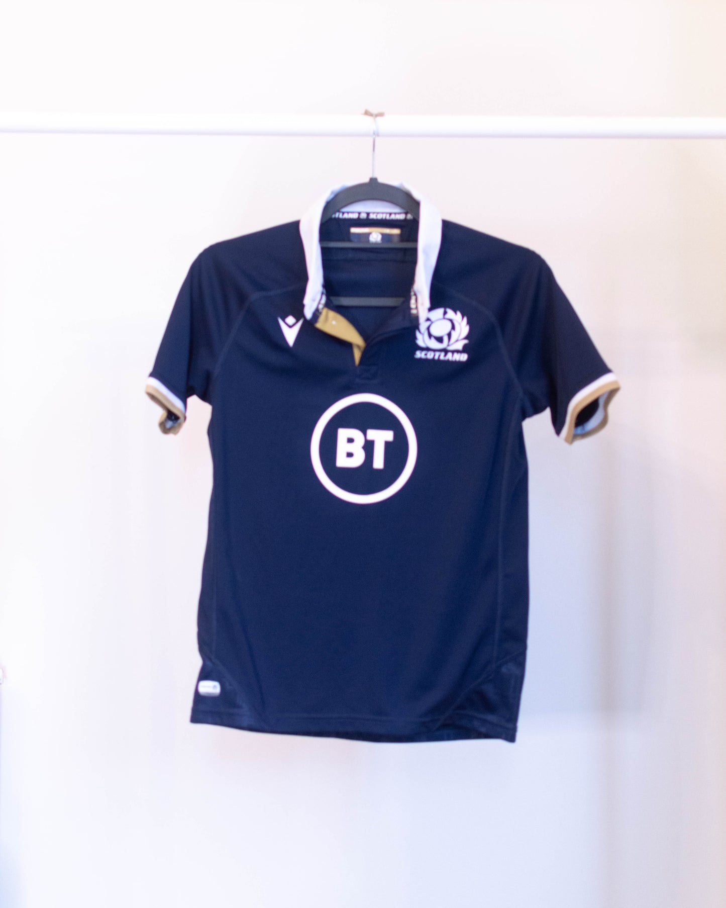 2020-21 Scotland Home Jersey - Junior L