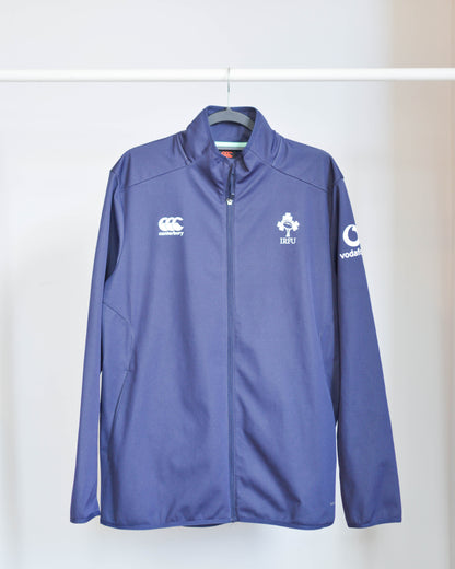 2010s Ireland 1/4 Zip Rugby Training Fleece - L