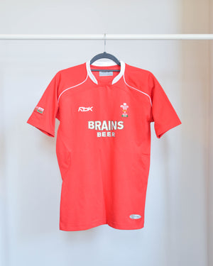 2007-08 Wales Home Rugby Jersey - Jr XL