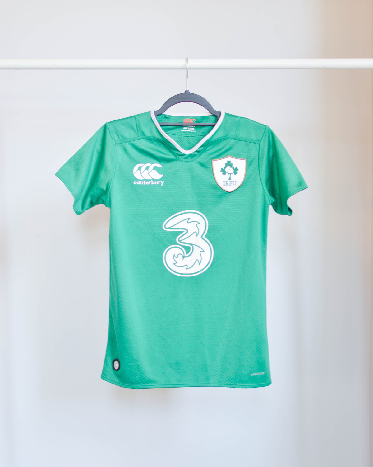 2015-16 Ireland Home Rugby Jersey - Jr L