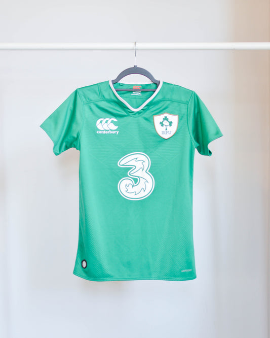 2015-16 Ireland Home Rugby Jersey - Jr L