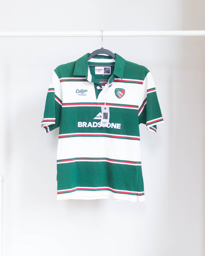 2007-08 Leicester Tigers Home Jersey - Junior L (BNWT)