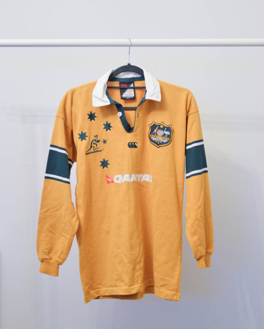 2004-05 Australia Home Rugby Jersey - Size 12-14