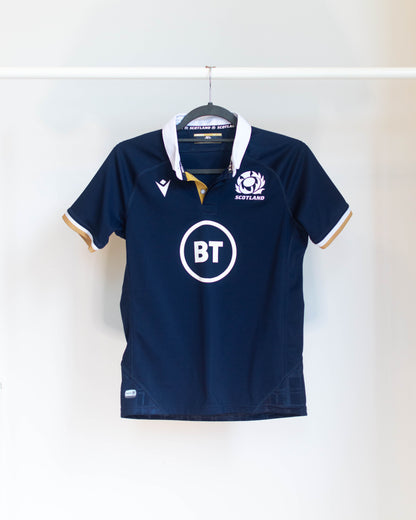 2021-22 Scotland Home Jersey - XS/Junior L
