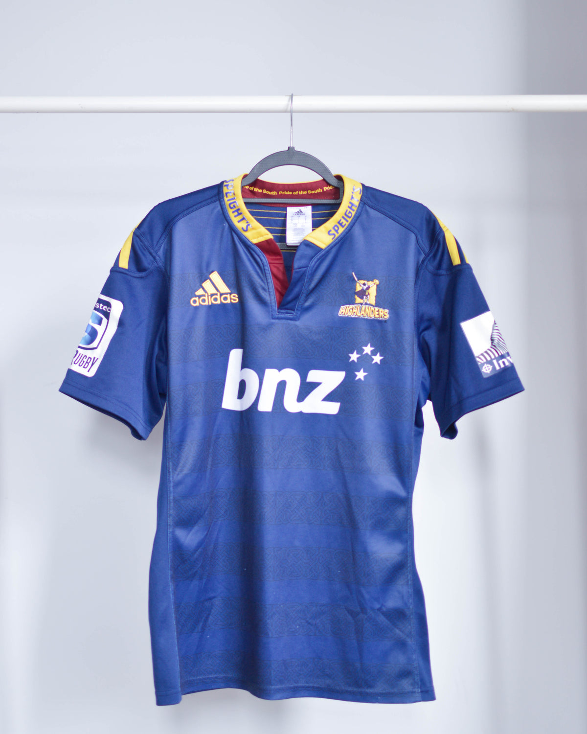 2013-15 Highlanders Home Rugby Jersey - L