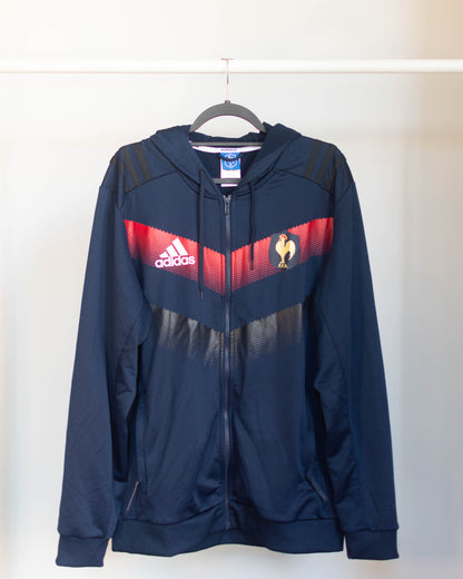 2017-18 France Full Zip Hoodie - XL