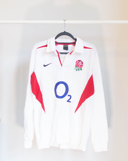 2003-05 England Home Jersey - M