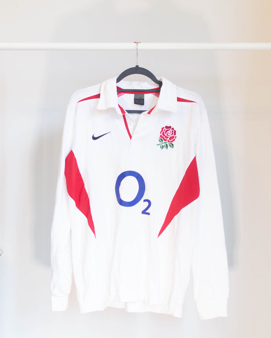 2003-05 England Home Jersey - M