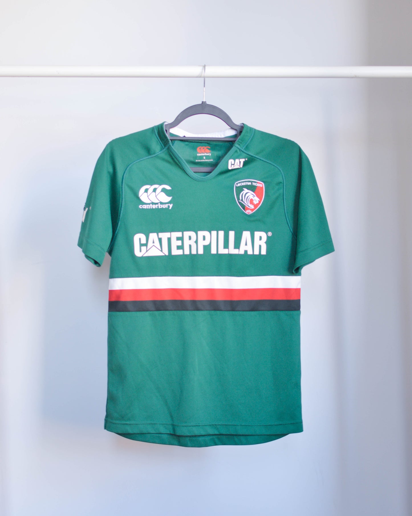 2013-14 Leicester Tigers Home Rugby Jersey - S