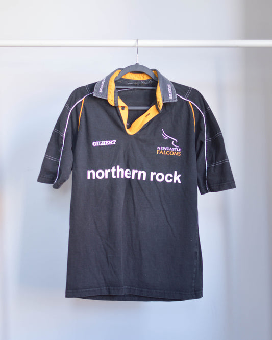 2002-03 Newcastle Falcons Home Rugby Jersey - S