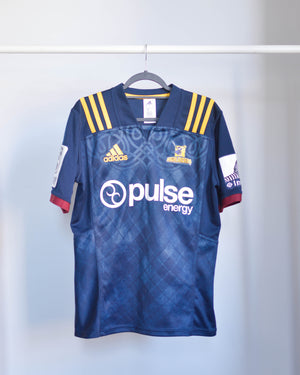 2017 Highlanders Home Rugby Jersey - M