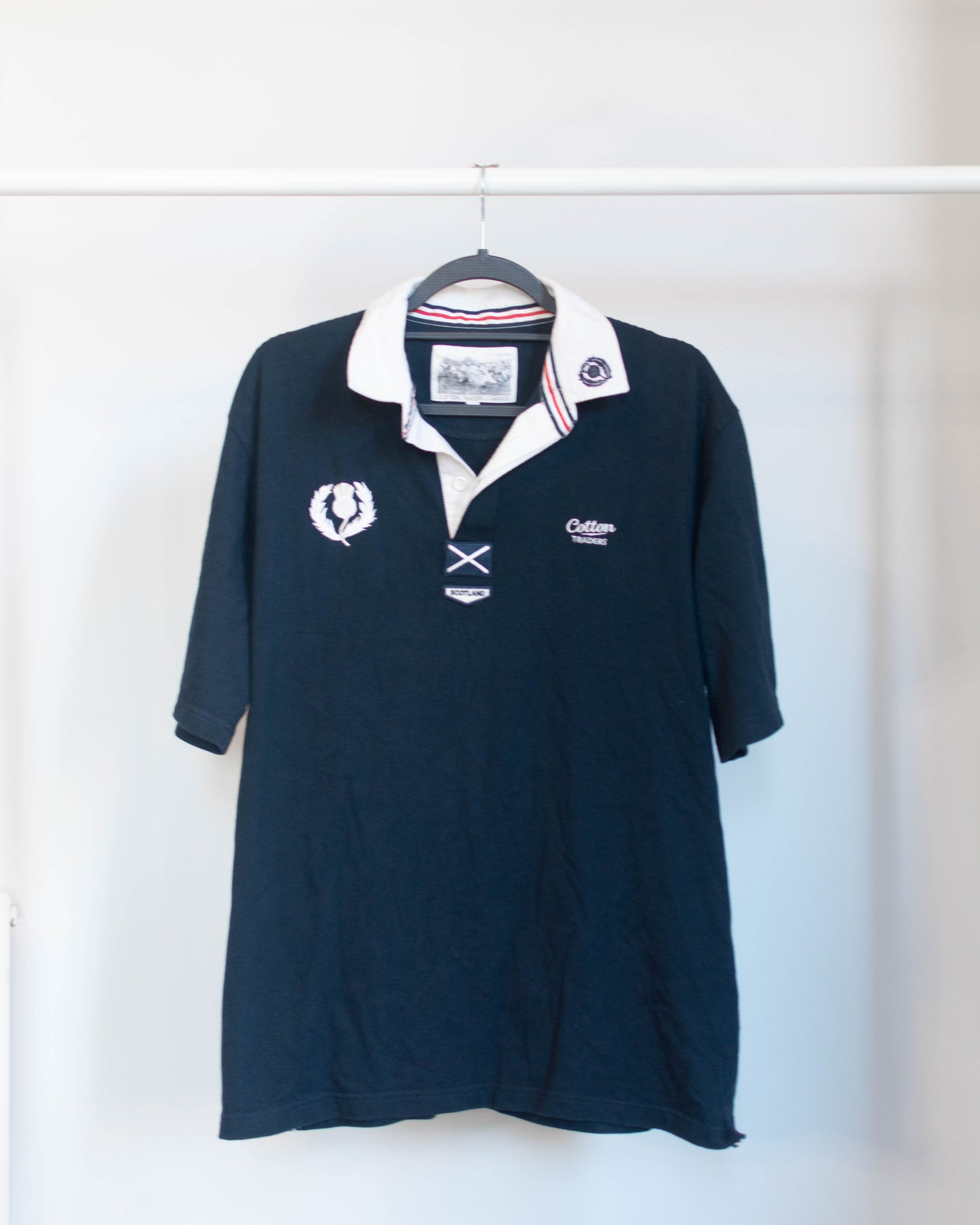 Scotland Cotton Traders Classics Supporters Jersey - L
