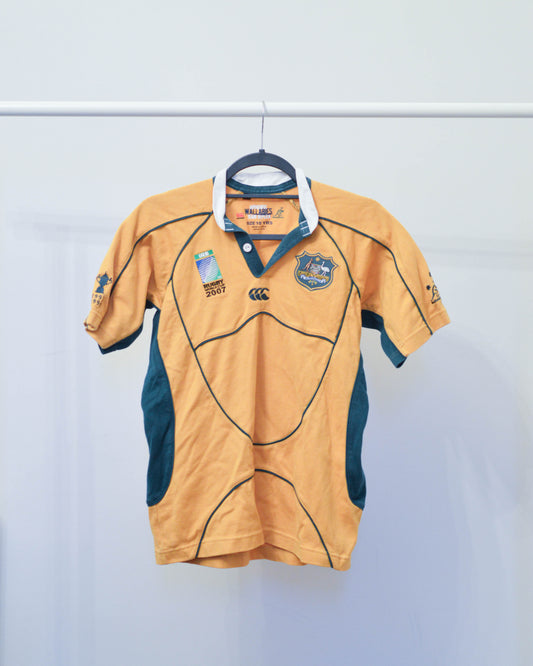 2007 Australia Home Rugby Jersey - 9-10 Years