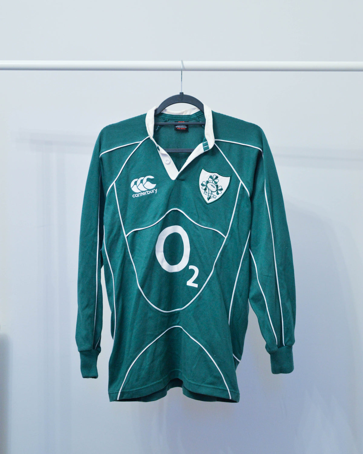 2007-09 Ireland Home Rugby Jersey - 13-14 Years