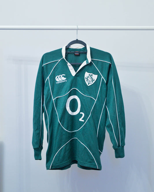 2007-09 Ireland Home Rugby Jersey - 13-14 Years