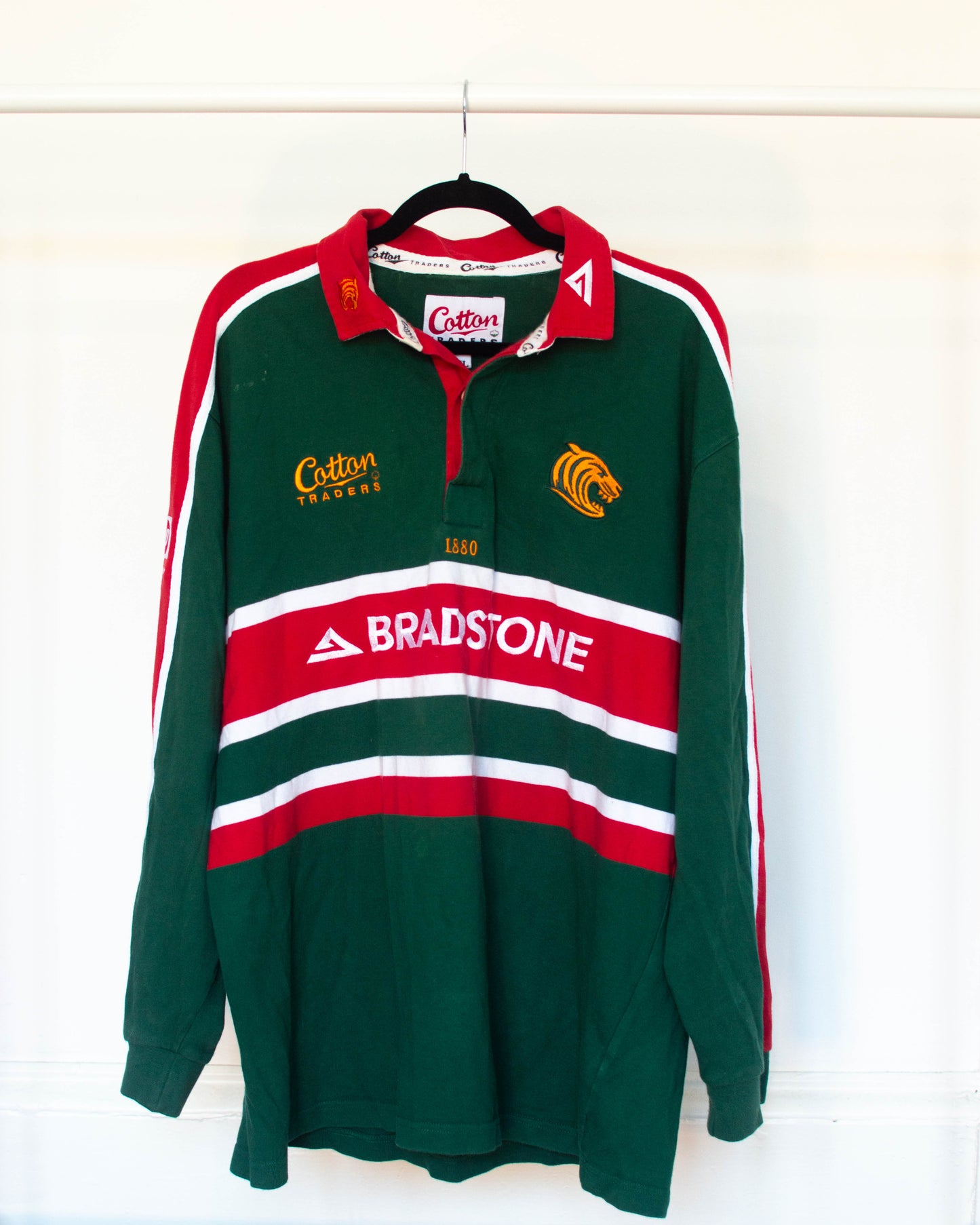 2002-03 Leicester Tigers Home Jersey - XL