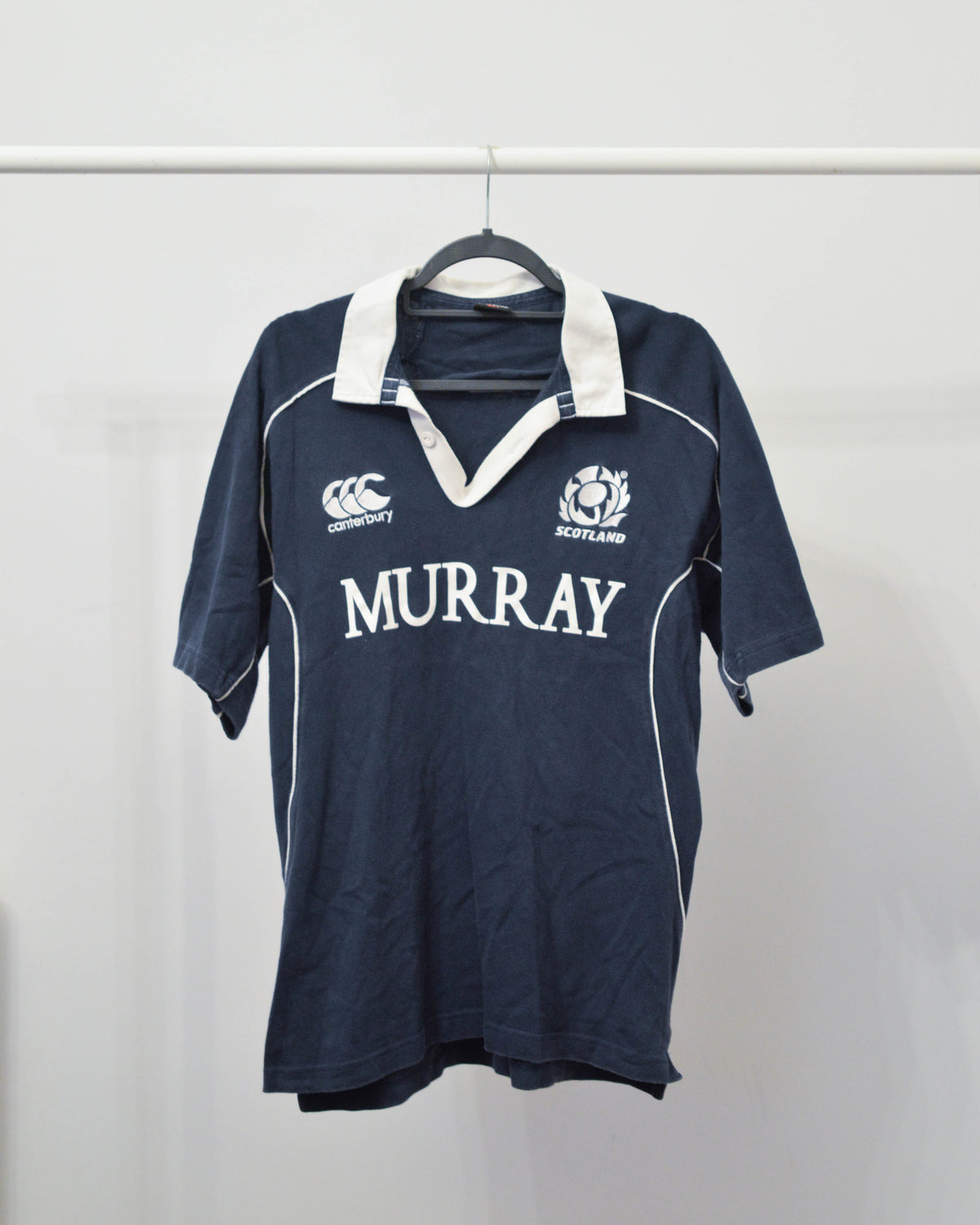 2009 Scotland Home Rugby Jersey - L