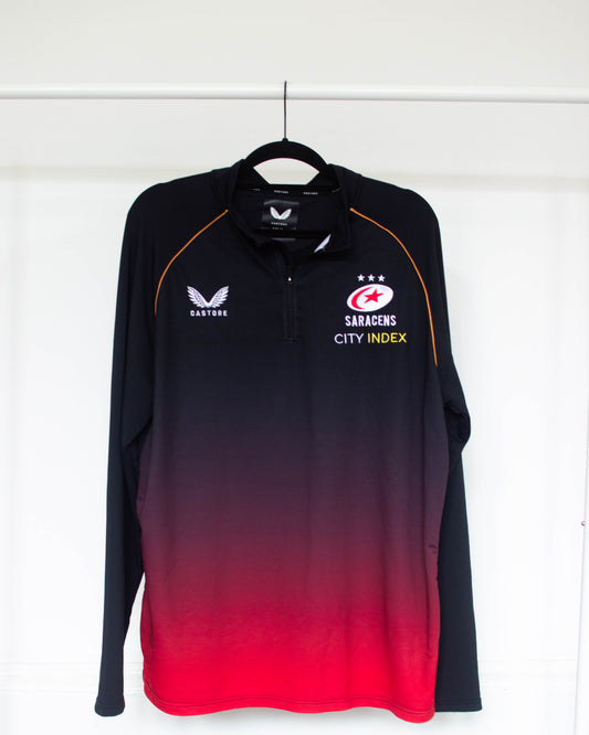 2023-24 Saracens 1/4 Zip - XXL