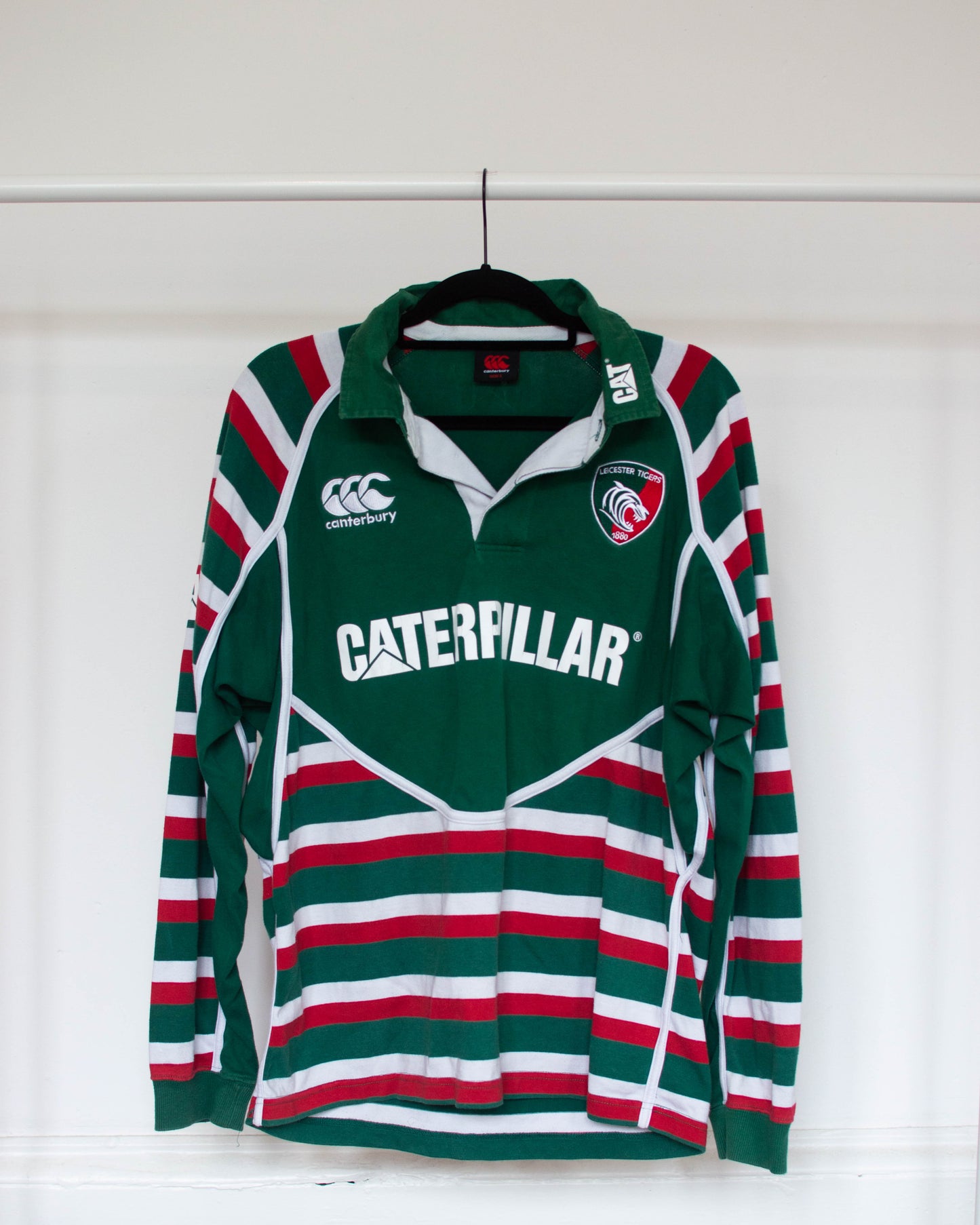 2012/13 Leicester Tigers Home Jersey - L