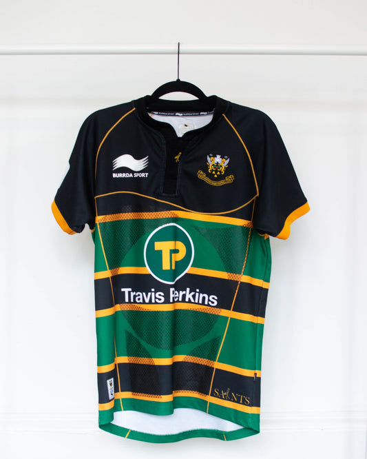 2011-12 Northampton Saints Home Jersey - S