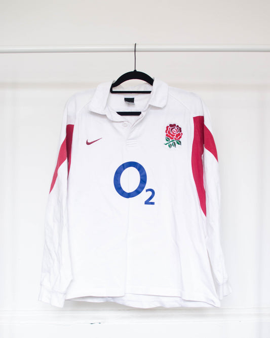 2003-05 England Home Jersey - XL