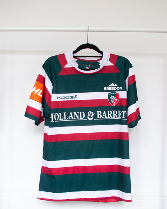 2016-17 Leicester Tigers Home Jersey - L