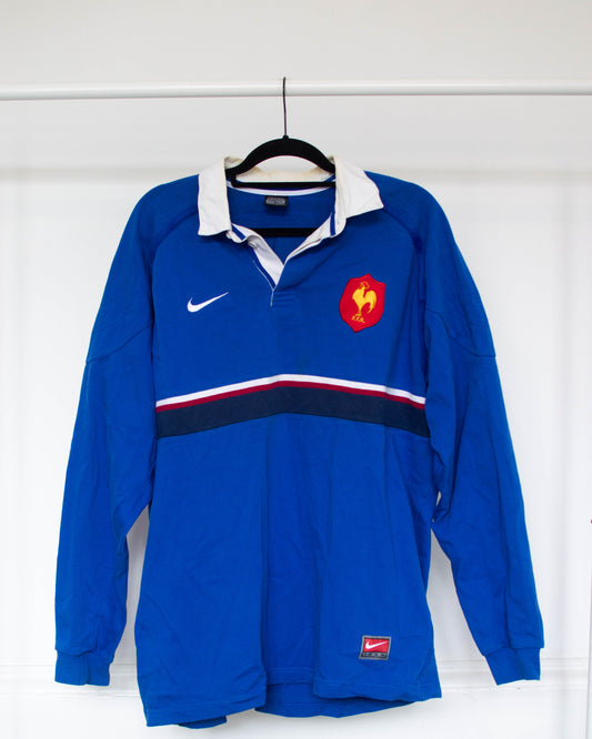 1999-00 France Home Jersey - XL