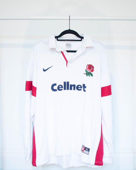 1997-99 England Home Jersey - XL