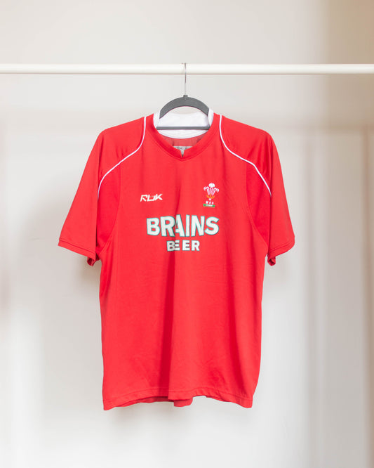 2007-08 Wales Home Jersey - M