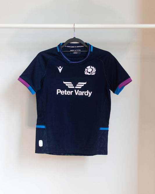 2021-22 Scotland Home Jersey - Junior L