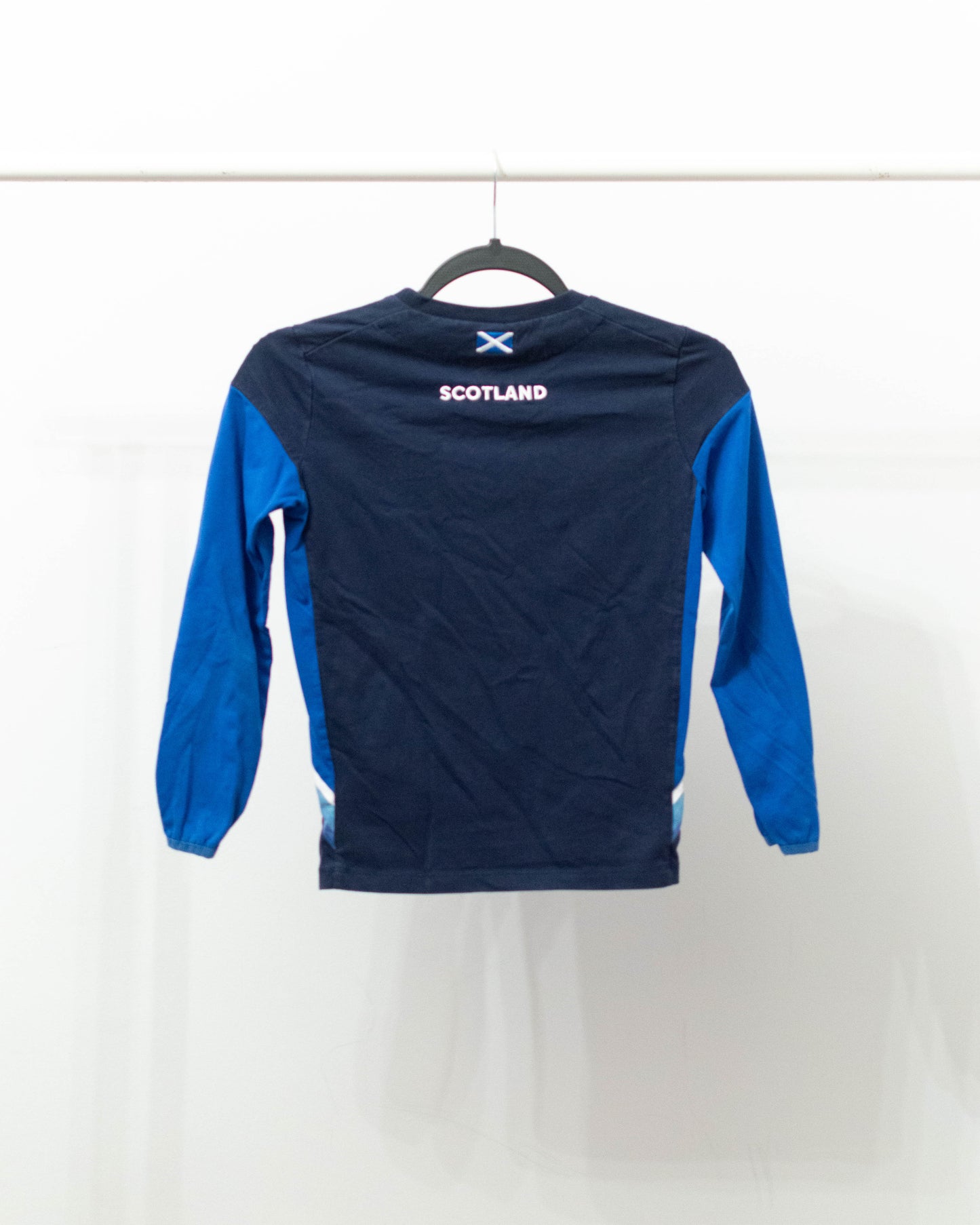 2022-23 Scotland Long Sleeved Supporters T-Shirt - 7-8 years