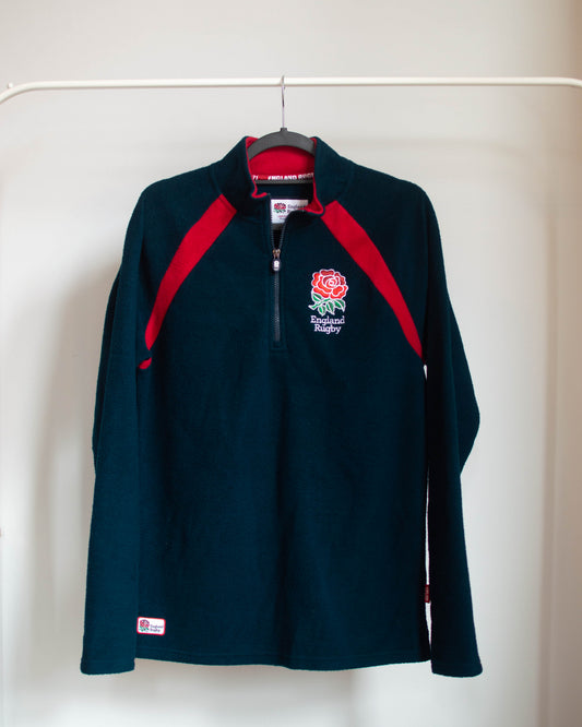 2010s England 1/4 Zip Fleece - S