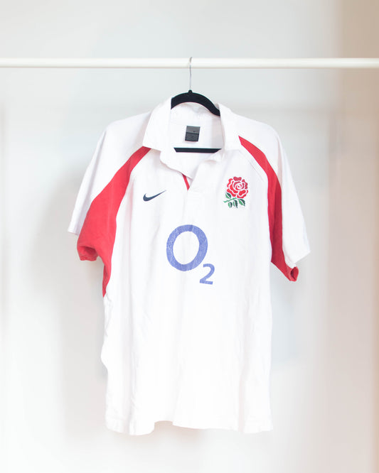 2003-05 England Home Jersey - L