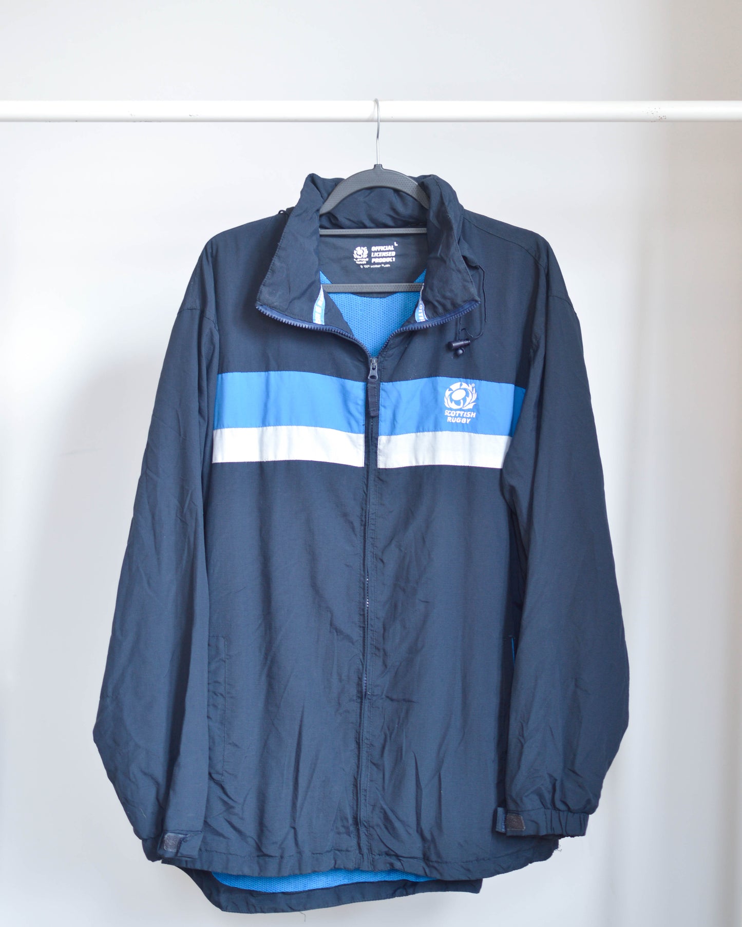 2009 Scotland Rugby Waterproof Jacket - L