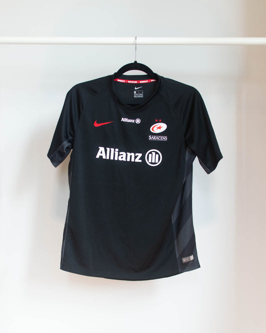 2018-19 Saracens Home Jersey - 13-15 years