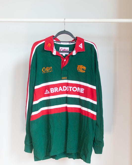 2002-03 Leicester Tigers Home Jersey - XL